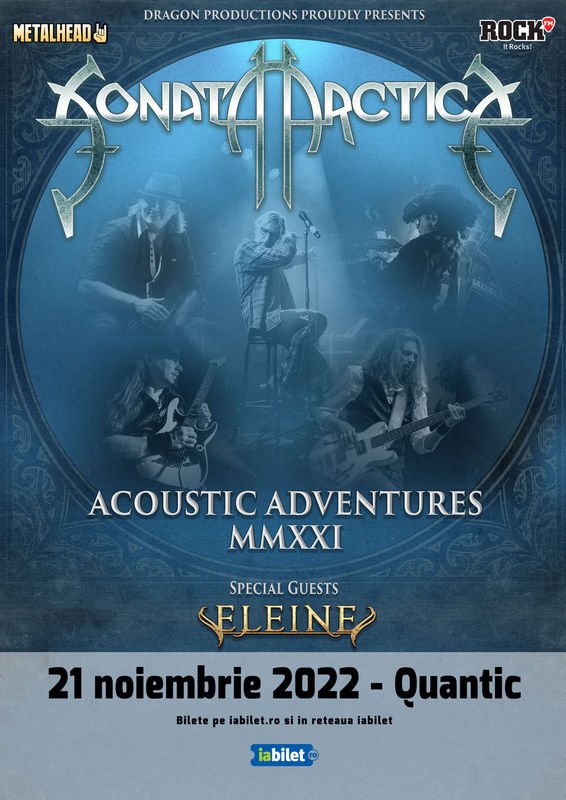 Concert Sonata Arctica - program si reguli de acces