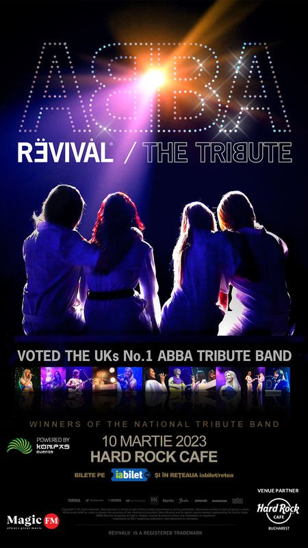 Concert ABBA Tribute Band REVIVAL (UK) la Hard Rock Cafe