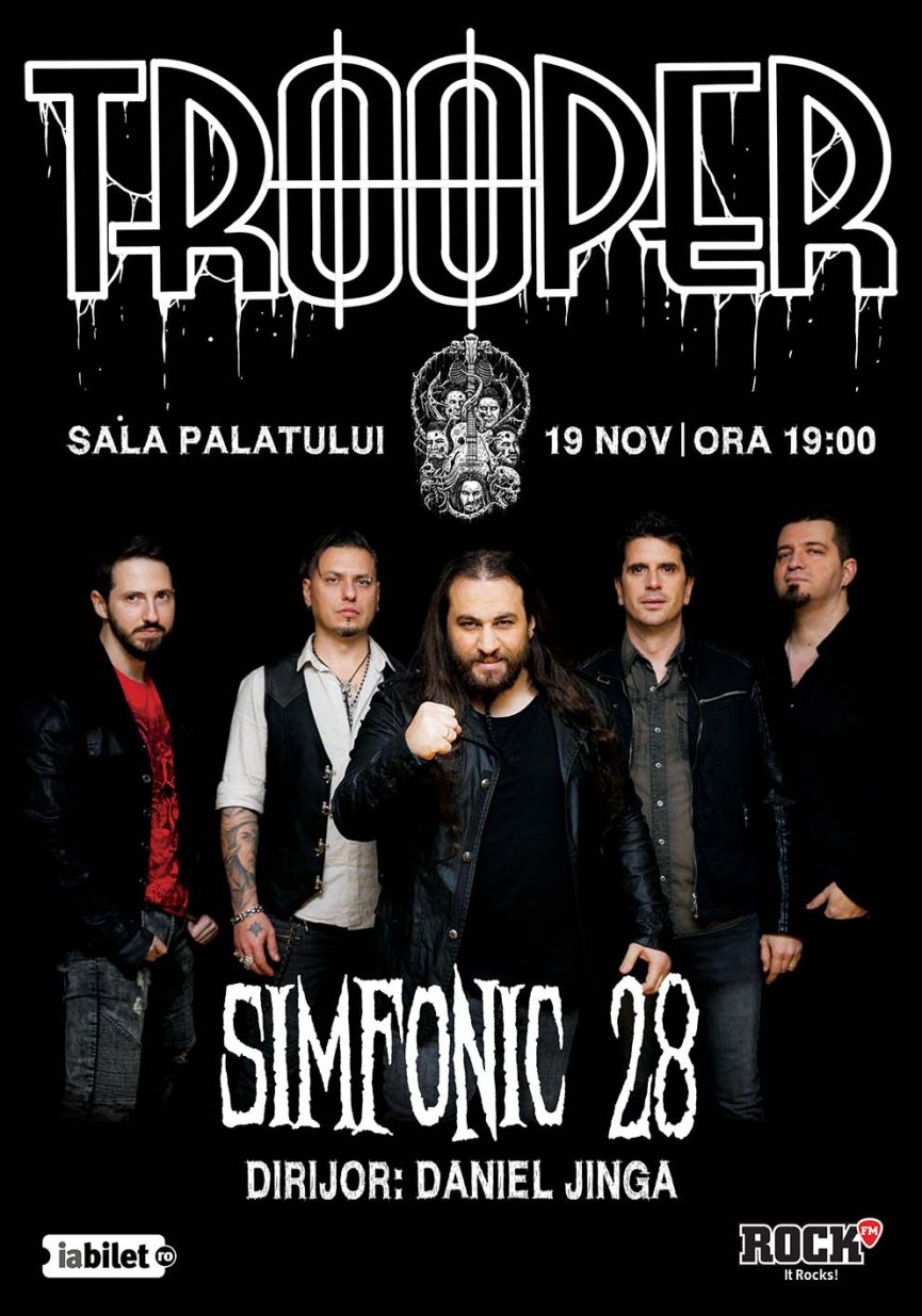 Concert Trooper - Simfonic 28 - la Sala Palatului