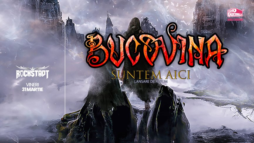 Bucovina lanseaza albumul ”Suntem aici” in club Rockstadt