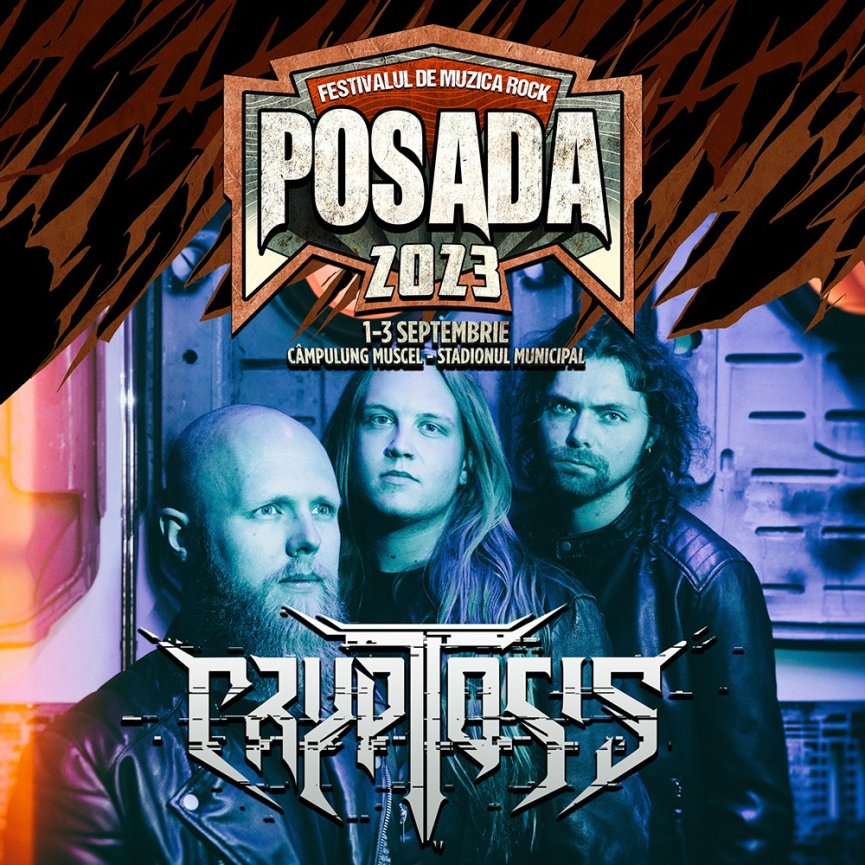 3. Posada Rock 2023: Soen si Cryptosis vor canta alaturi de Sodom