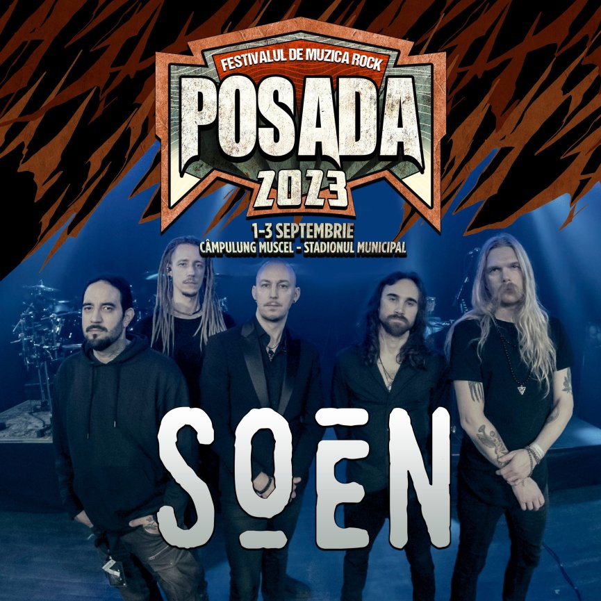 2. Posada Rock 2023: Soen si Cryptosis vor canta alaturi de Sodom