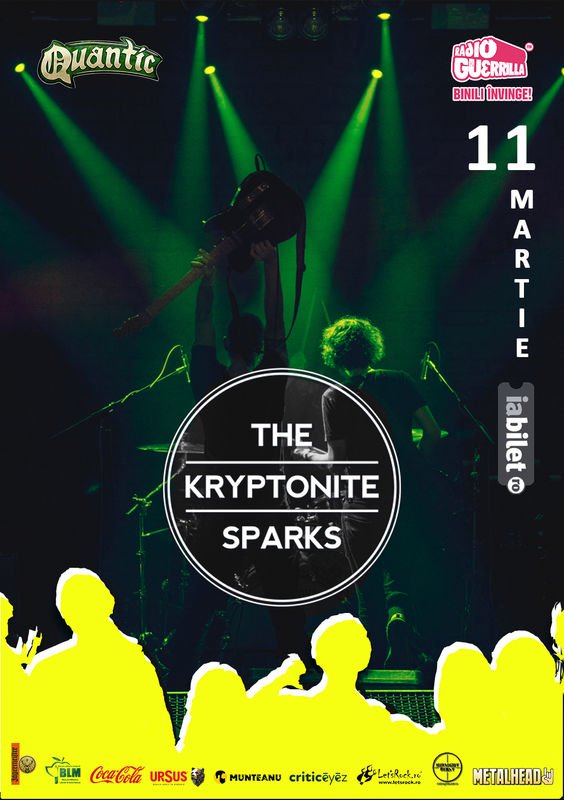 Concert The Kryptonite Sparks in club Quantic