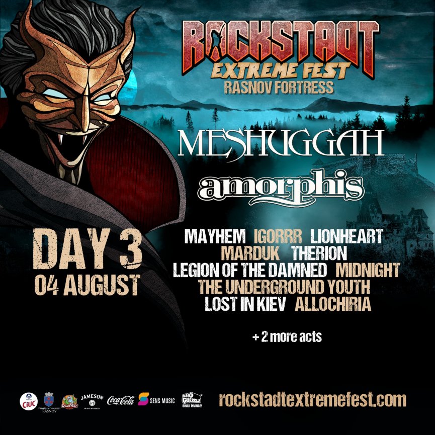 4. Rockstadt Extreme Fest 2023: program pe zile si line-up