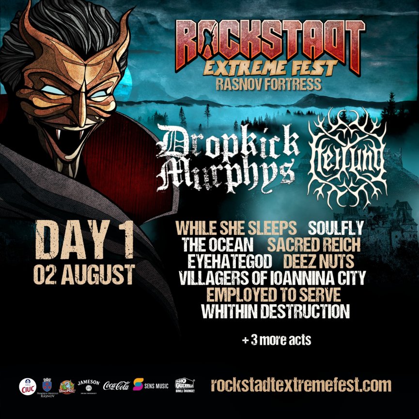 2. Rockstadt Extreme Fest 2023: program pe zile si line-up