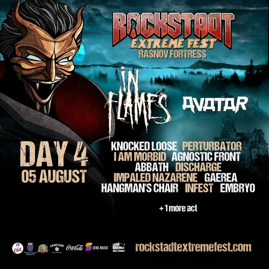 5. Rockstadt Extreme Fest 2023: program pe zile si line-up