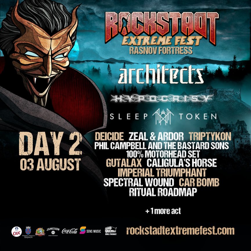3. Rockstadt Extreme Fest 2023: program pe zile si line-up