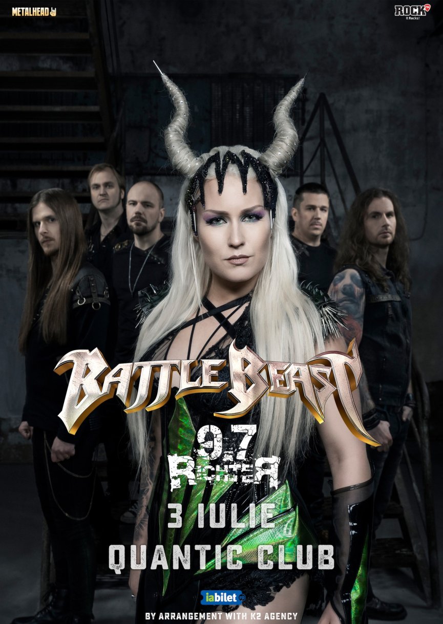 Concert Battle Beast si 9,7 Richter in Quantic