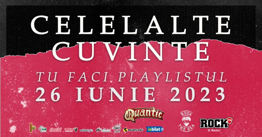 Concert Celelalte Cuvinte - Tu faci playlistul - in Quantic