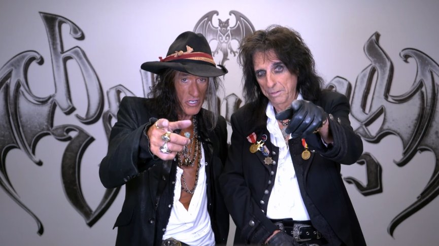 Mesaj video de la Joe Perry si Alice Cooper, Hollywood Vampires vin pe 8 iunie la Romexpo