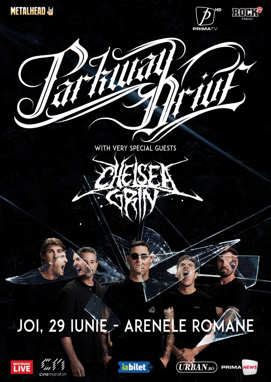 Concert Parkway Drive si Chelsea Grin la Arenele Romane