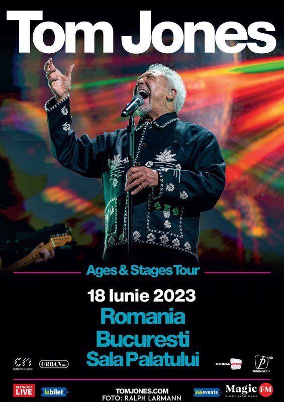 Concert Tom Jones la Sala Palatului: Program si reguli de acces