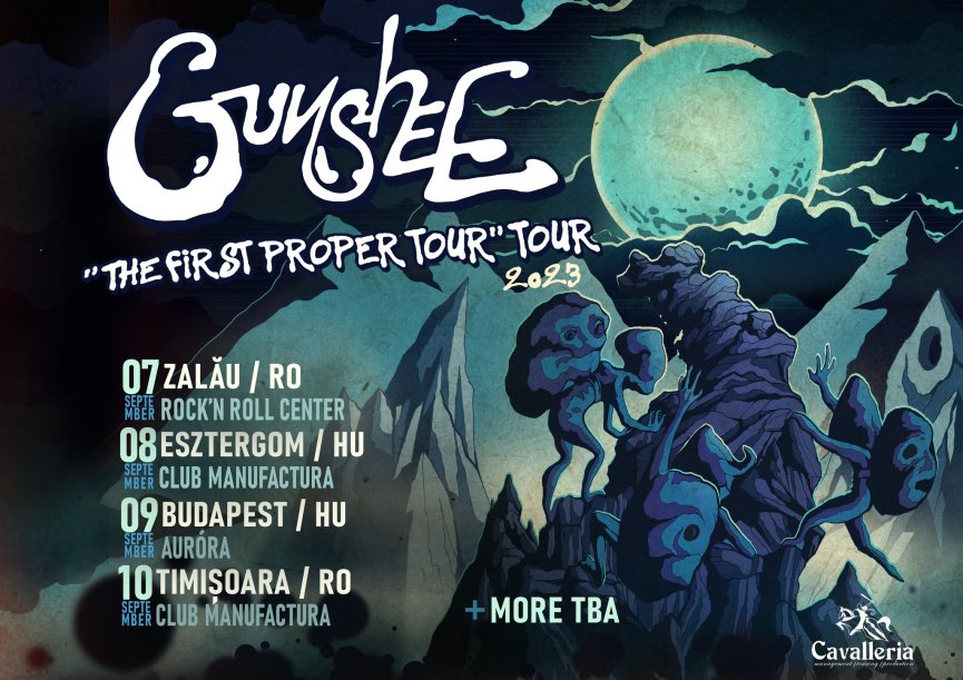 Gunshee anunta ”The First Proper Tour” in septembrie 2023