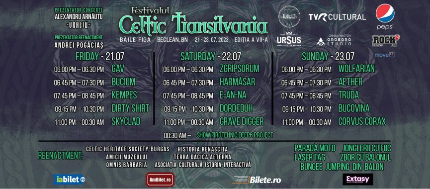 2. Urmează Festivalul Celtic Transilvania 2023