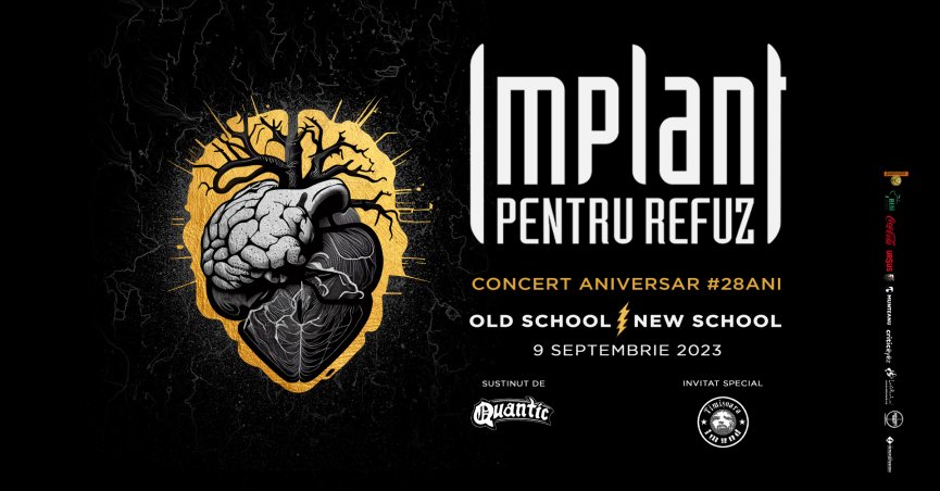 Concert aniversar Implant Pentru Refuz - 28 de ani - in Quantic