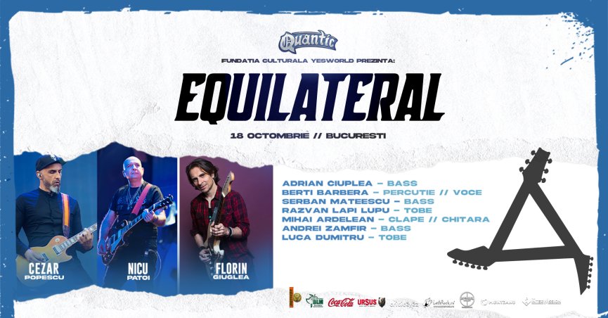Equilateral Guitar Union in club Quantic