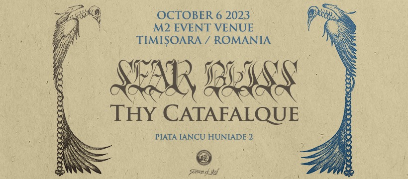 Sear Bliss si Thy Catafalque pentru prima data la Timisoara