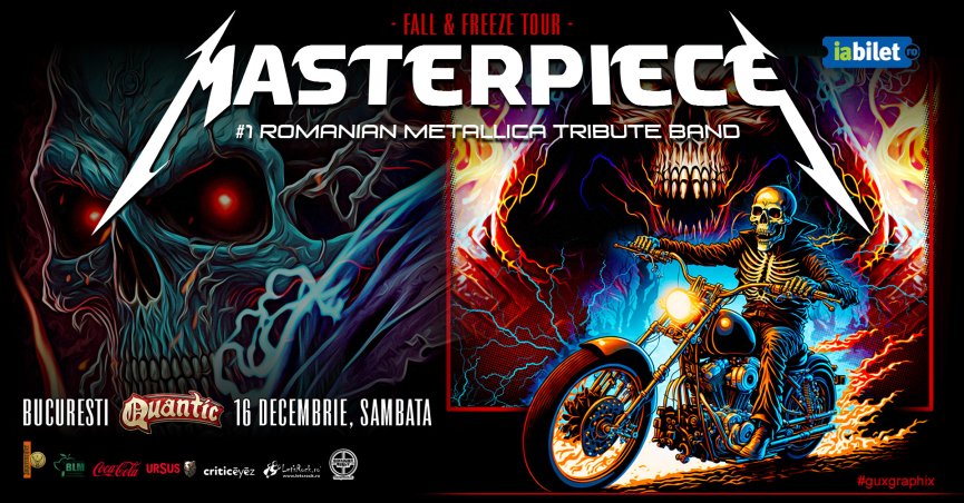 Concert Masterpiece (tribut Metallica) in club Quantic