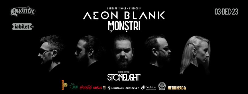 Trupa Aeon Blank lansează single-ul și videoclipul ”Monștri”