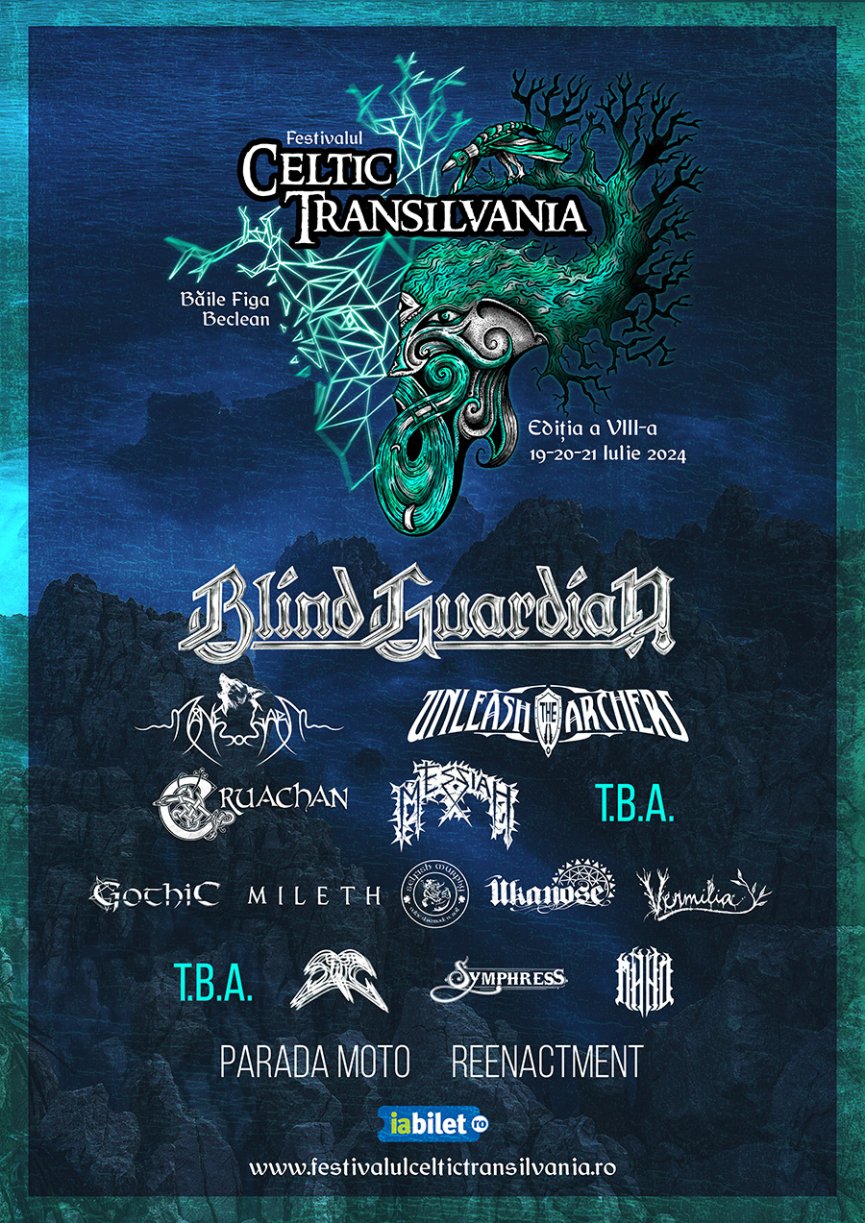 2. Trupa Unleash The Archers anuntata ca headliner la Festivalul Celtic Transilvania 2024