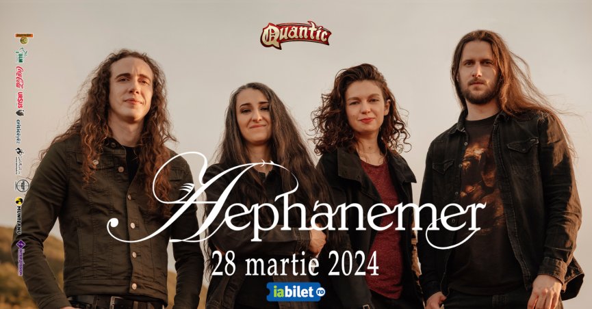 Concert Aephanemer în club Quantic