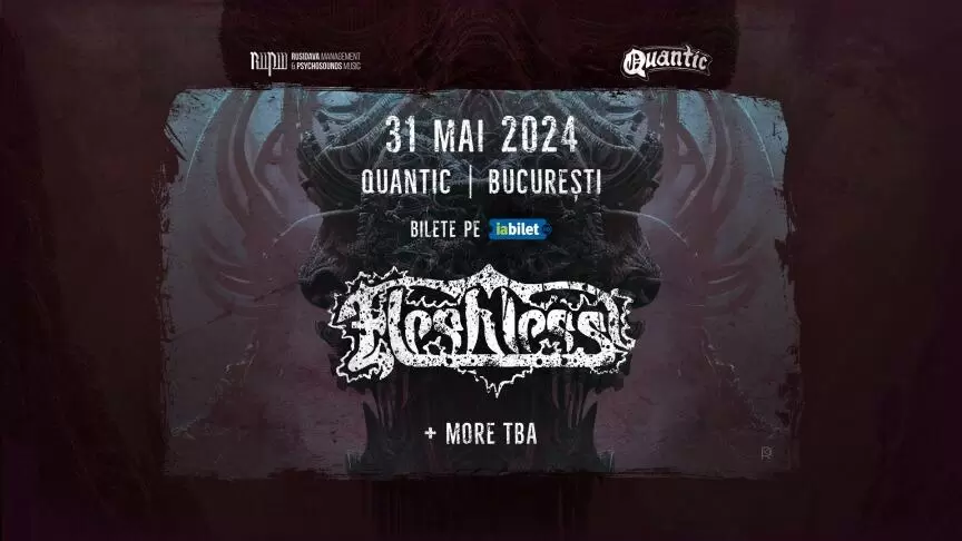 Concert Fleshless in club Quantic