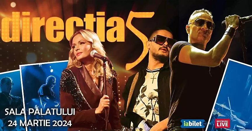 Directia 5 lanseaza albumul ”Senzitiv” la Sala Palatului