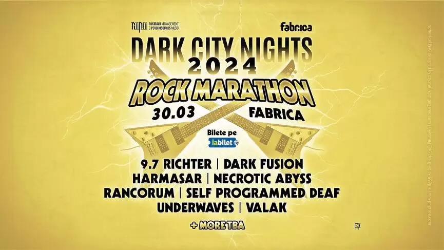 Dark City Nights 2024 - Rock Marathon in fabrica