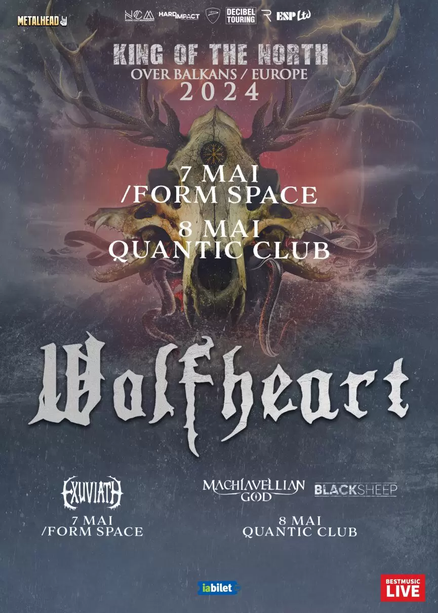 Concert Wolfheart: Program și reguli de acces la Bucuresti si Cluj-Napoca