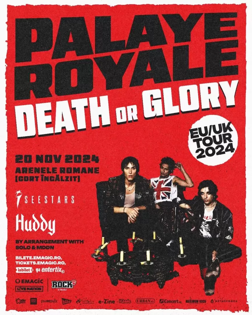 Concert Palaye Royale la Arenele Romane, pe 20 noiembrie