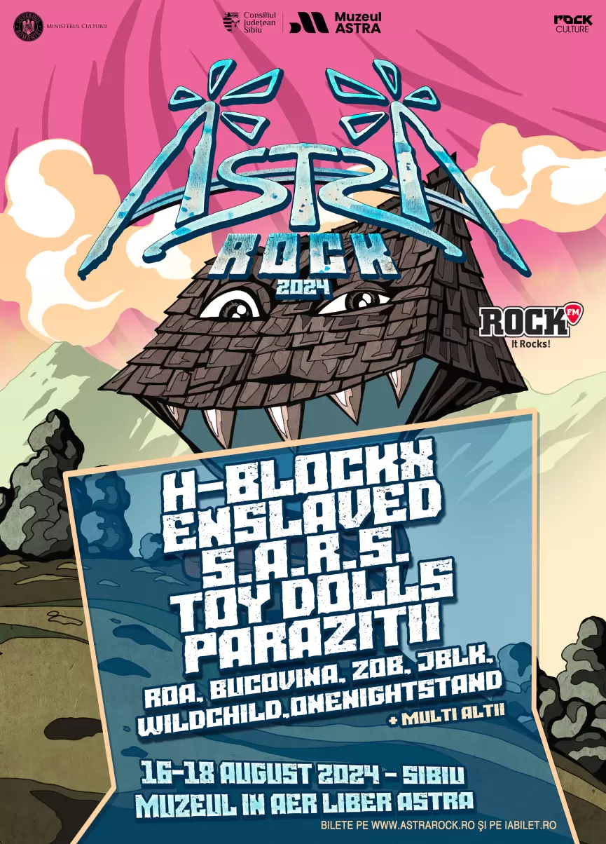 Paraziții și Zob anunțați în lineup-ului festivalului ASTRA Rock