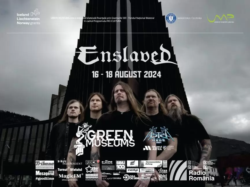 ENSLAVED va concerta la ASTRA Rock Festival 2024, vezi programul pe zile