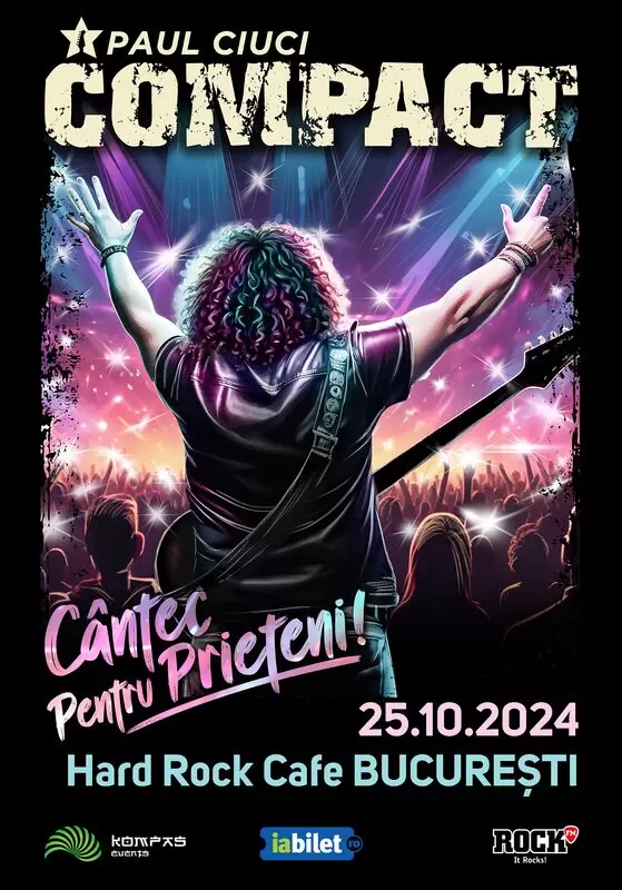 Concert Compact Paul Ciuci - Cantec Pentru Prieteni - in Hard Rock Cafe