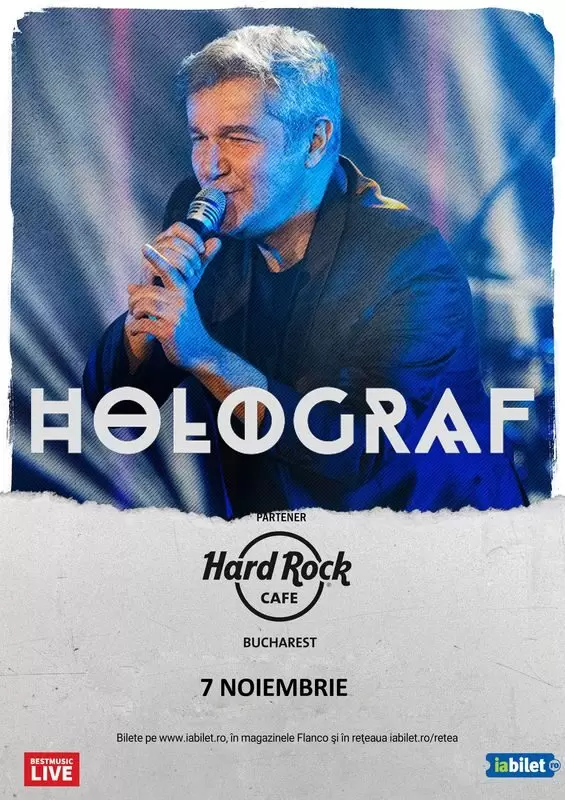 Concert Holograf in Hard Rock Cafe