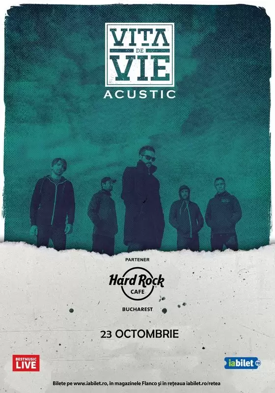 Concert acustic Vita de Vie in Hard Rock Cafe