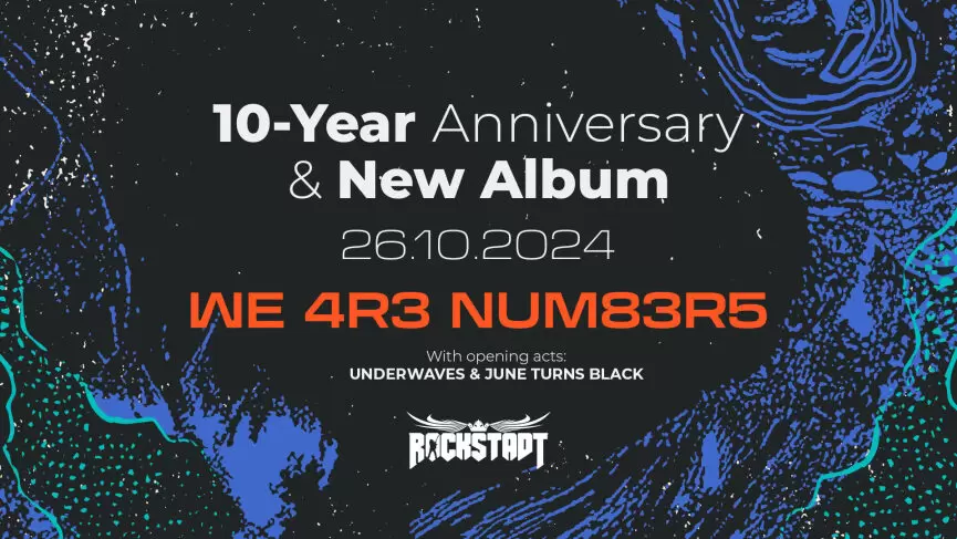 Concert W3 4R3 NUM83R5 - 10 ani de activitate si un album nou - in club Rockstadt