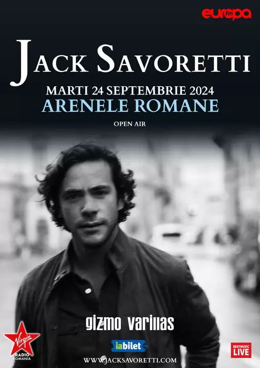 Concert Jack Savoretti la Arenele Romane