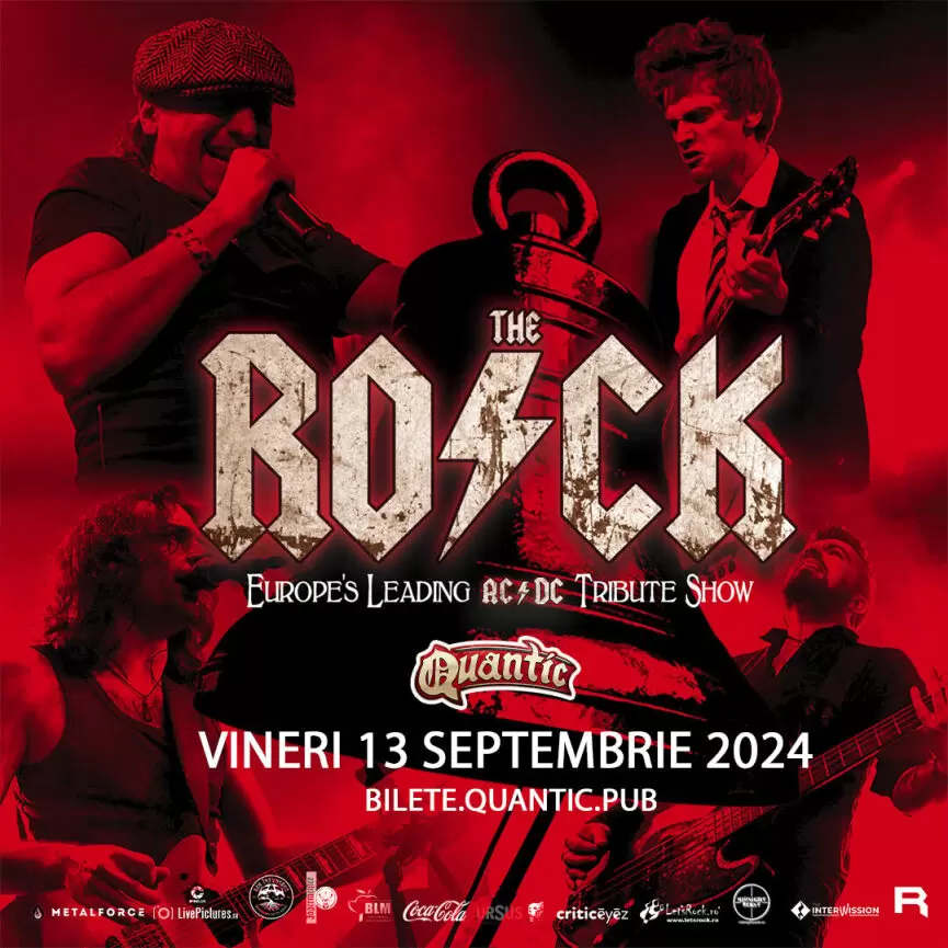 Concert The Rock – Tribut AC/DC în Club Quantic