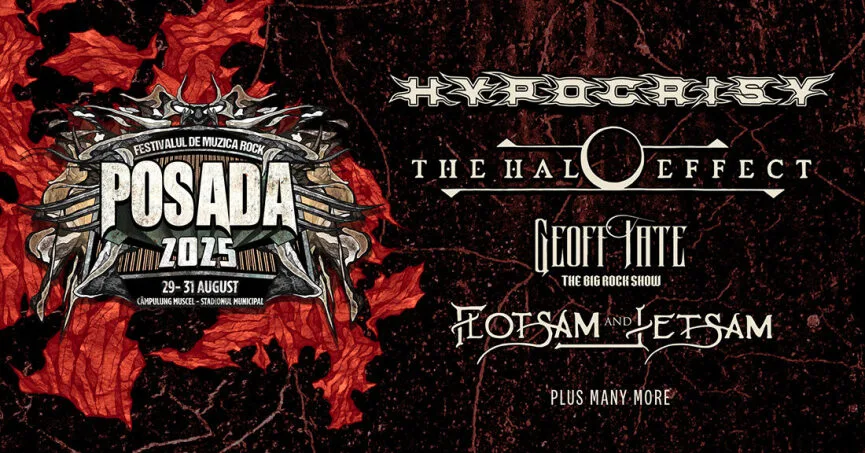 THE HALO EFFECT și FLOTSAM AND JETSAM confirmate la Posada Rock Festival 2025