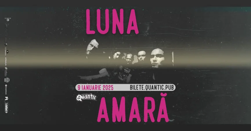 Concert Luna Amară în club Quantic