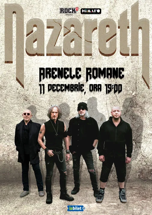 Concert Nazareth la Arenele Romane