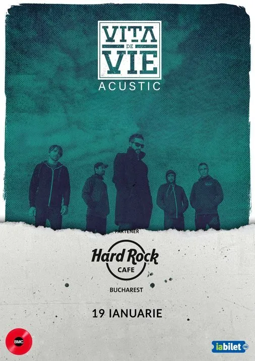 Concert Vita de Vie Acustic la Hard Rock Cafe