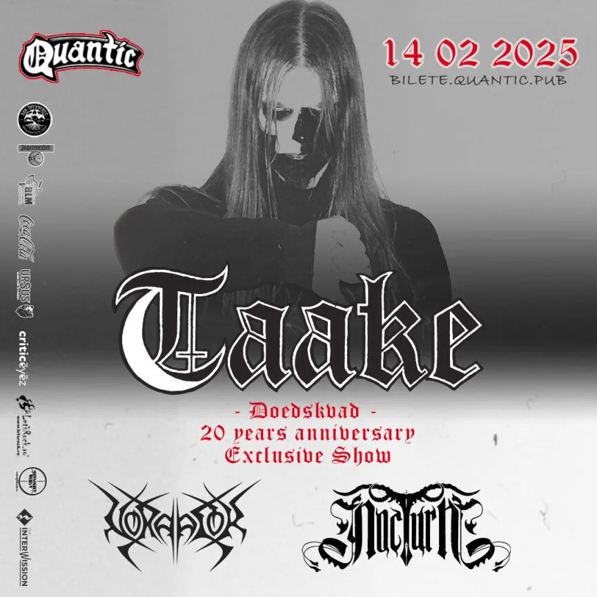 Concert exclusiv TAAKE - Doedskvad - 20 years anniversary - in club Quantic