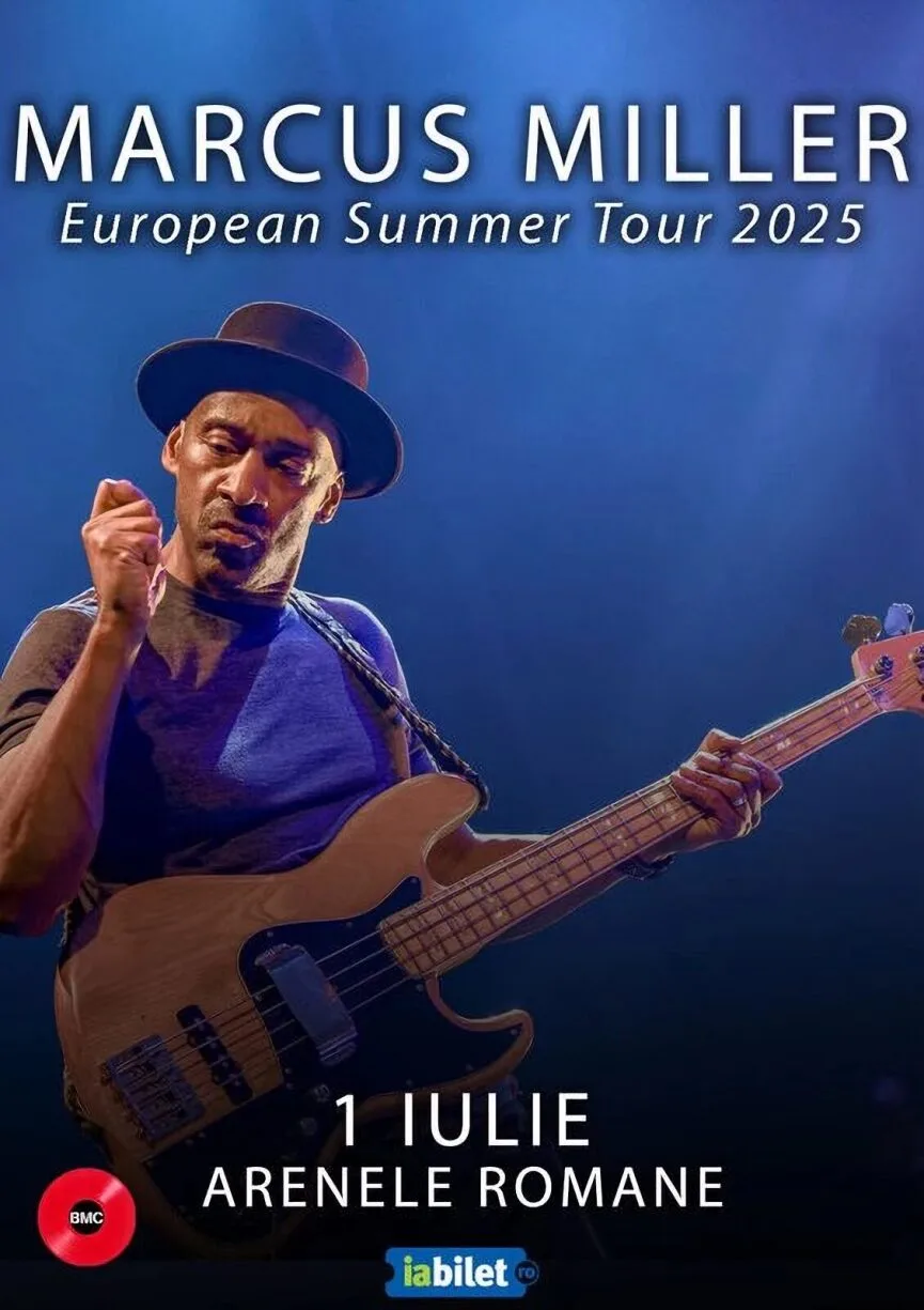 Concert Marcus Miller la Arenele Romane