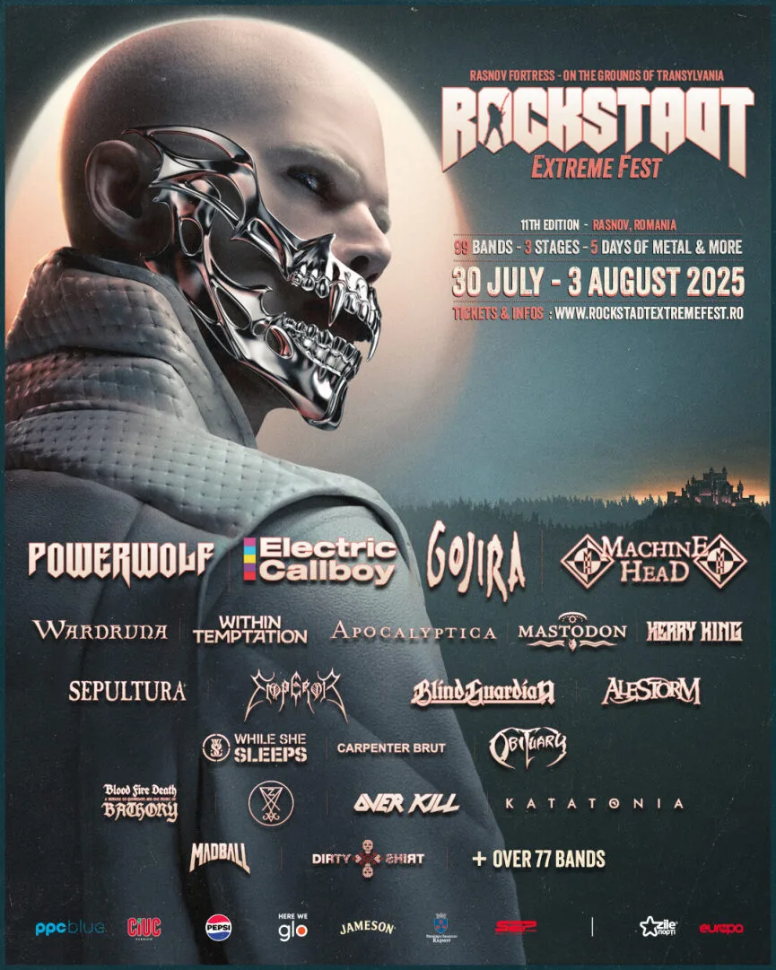 Rockstadt Extreme Fest 2025 - program pe zile, full line-up