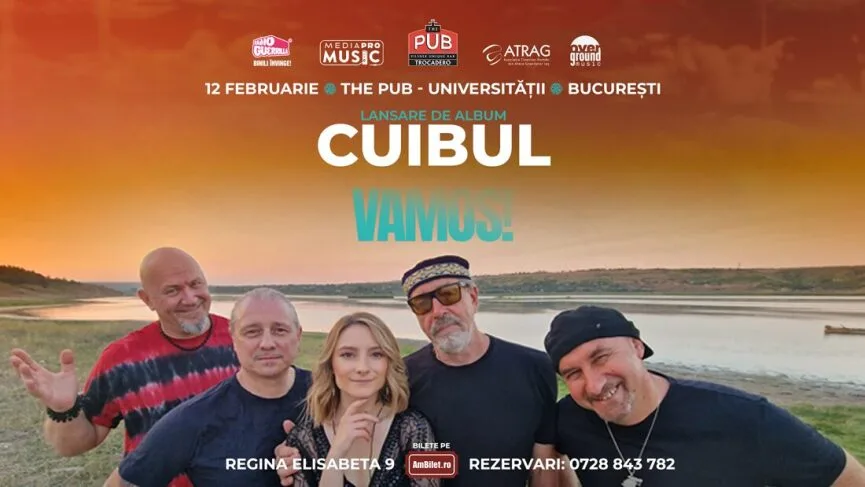 Trupa Cuibul lansează noul lor album, la The Pub Universității