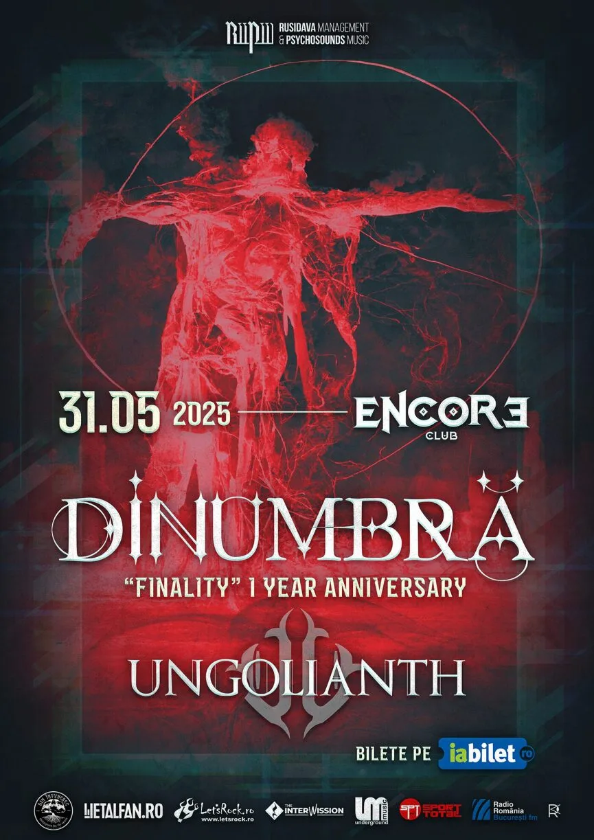 Concert DinUmbra si Ungolianth in Encore Club