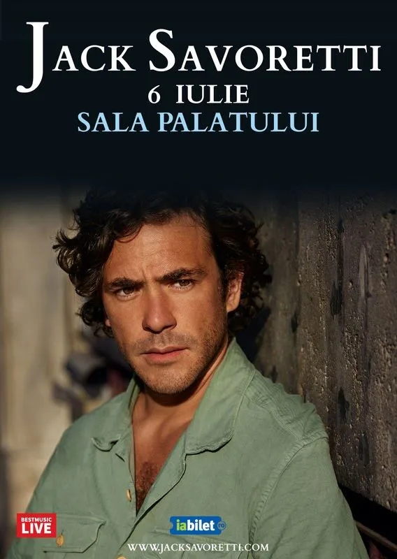 Concert Jack Savoretti la Sala Palatului