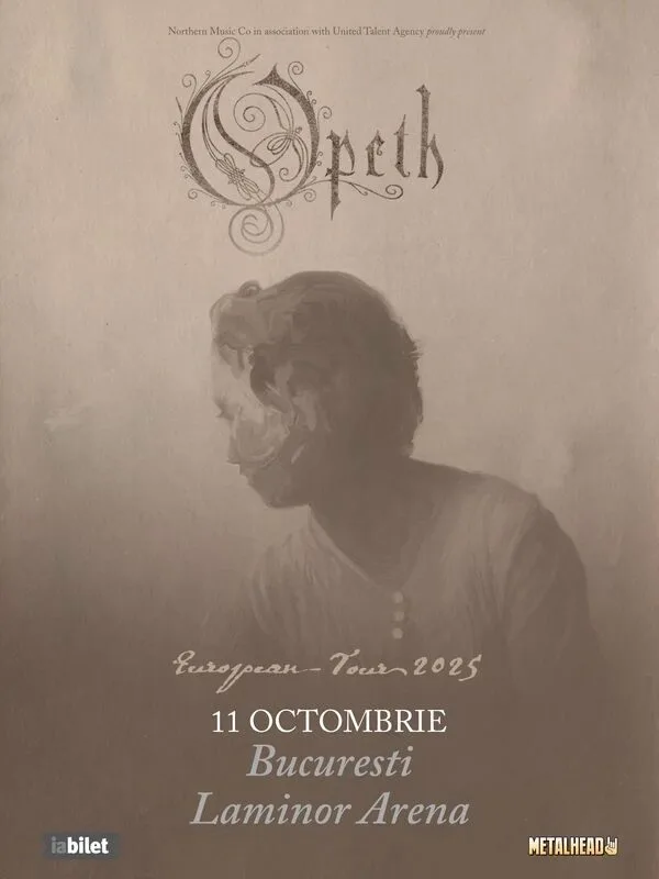 Concert Opeth la Hala Laminor din Bucuresti