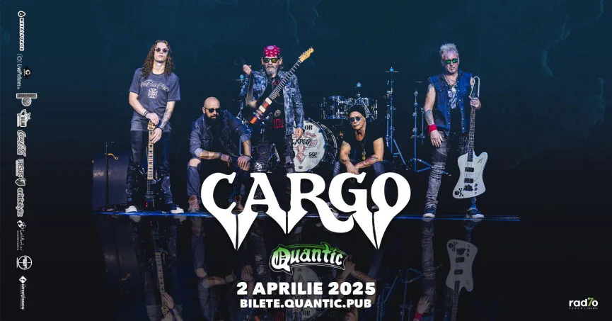 Concert Cargo in Quantic - trupa sarbatoreste 40 de ani